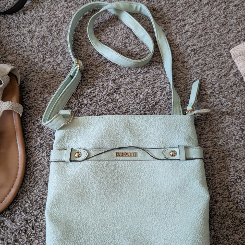 Rosetti Light Green Crossbody Bag